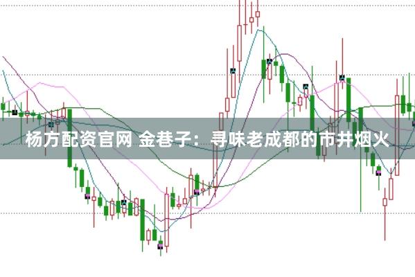 杨方配资官网 金巷子：寻味老成都的市井烟火