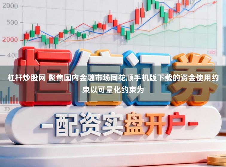 杠杆炒股网 聚焦国内金融市场同花顺手机版下载的资金使用约束以可量化约束为