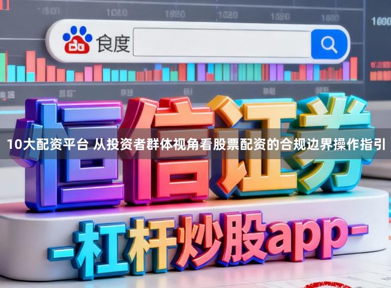 10大配资平台 从投资者群体视角看股票配资的合规边界操作指引