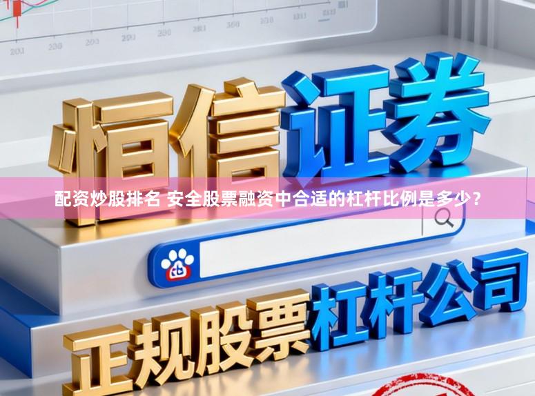 配资炒股排名 安全股票融资中合适的杠杆比例是多少？